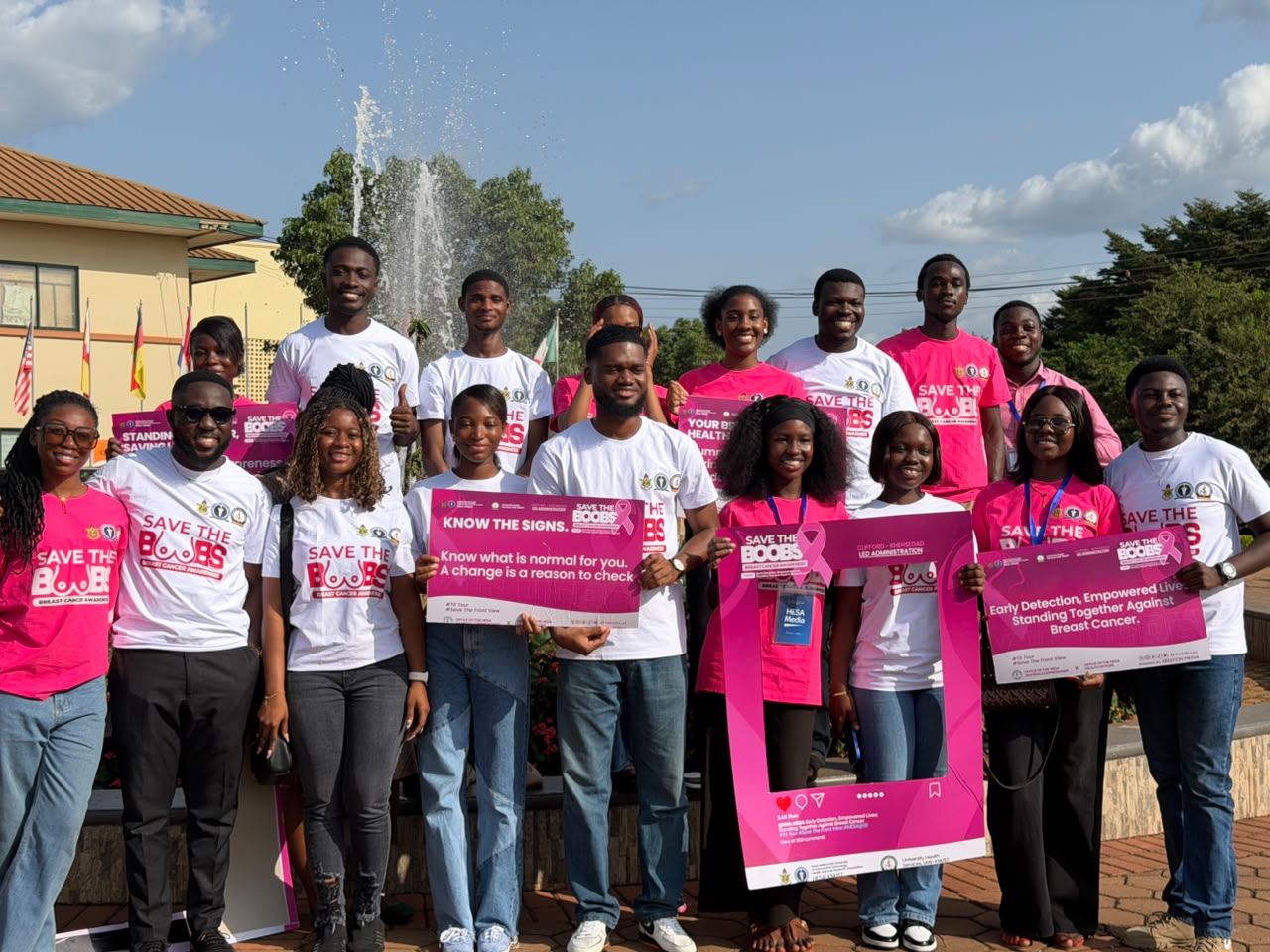 HESA-KNUST Promotes Breast Cancer Awareness at International Community School