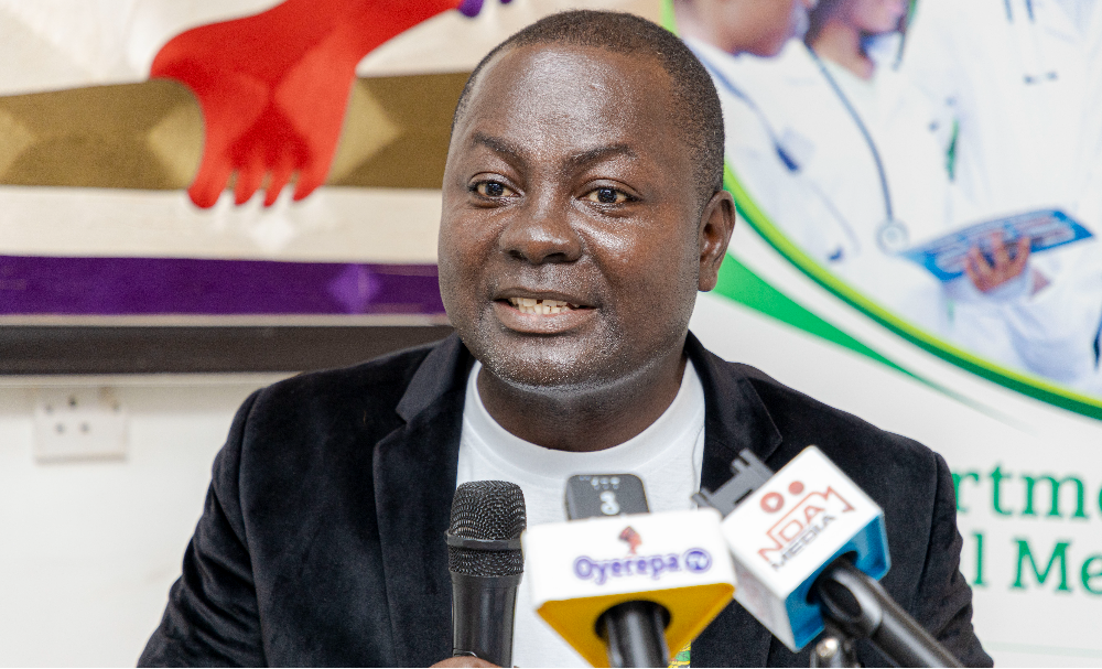 Professor Kingsley Amponsah, Head of the Department of Herbal Medicine.