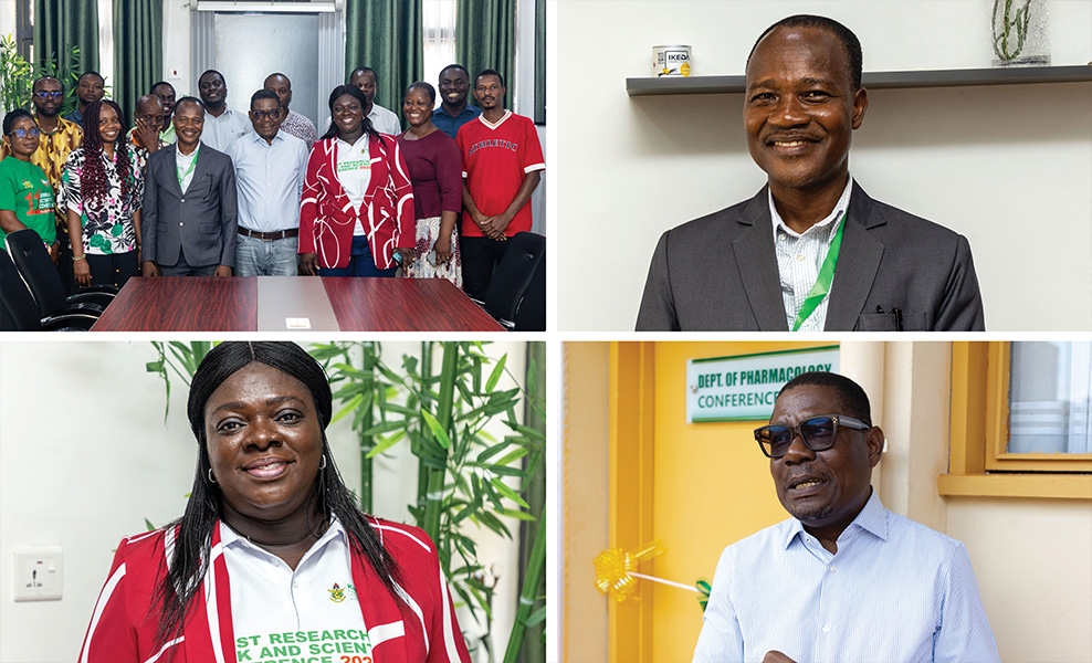 KNUST alumnus Dr. Laud Kemetse funds renovation of Pharmacology Department conference room