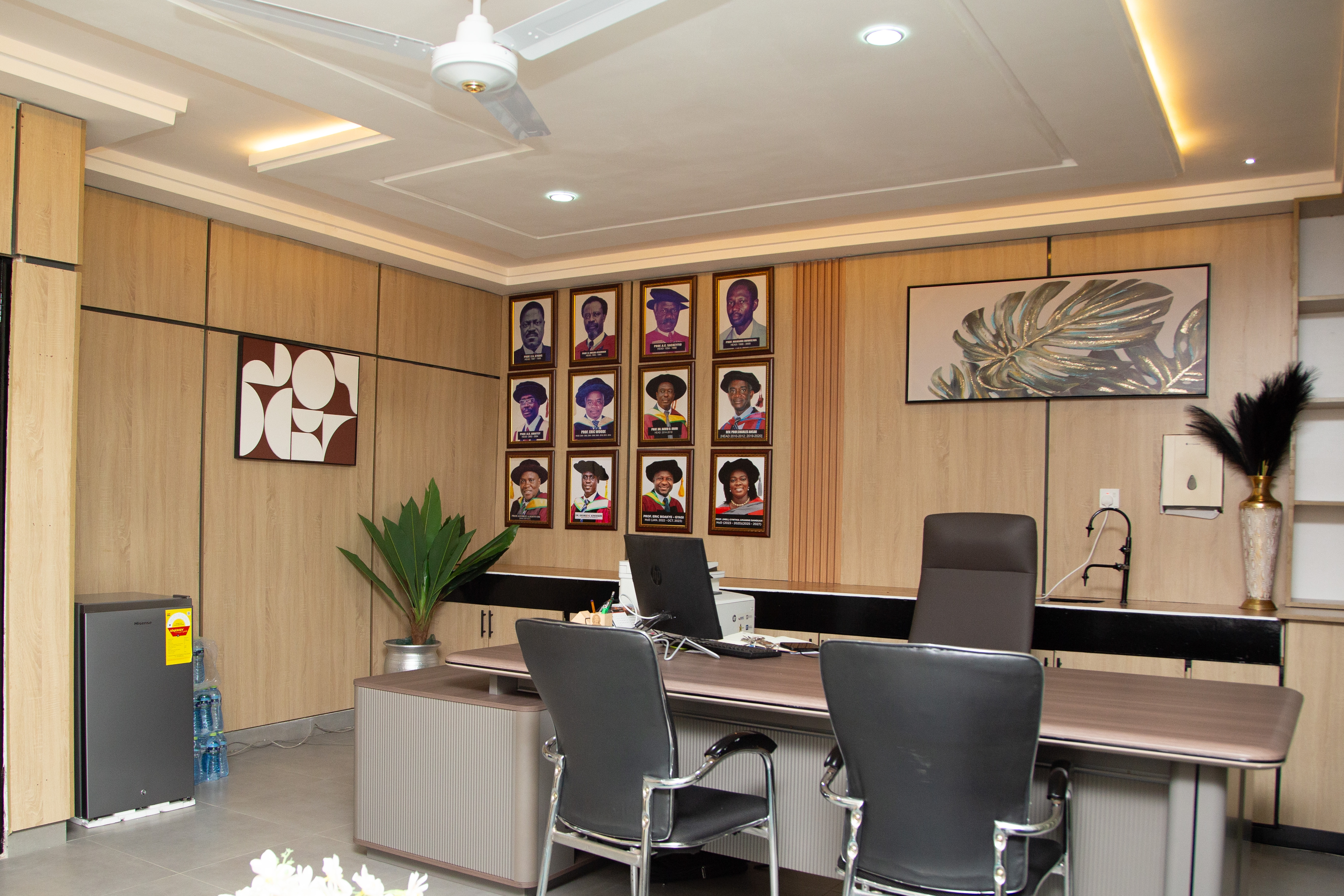 KNUST Department of Pharmacology Receives Ultra-Modern Office Refurbishment